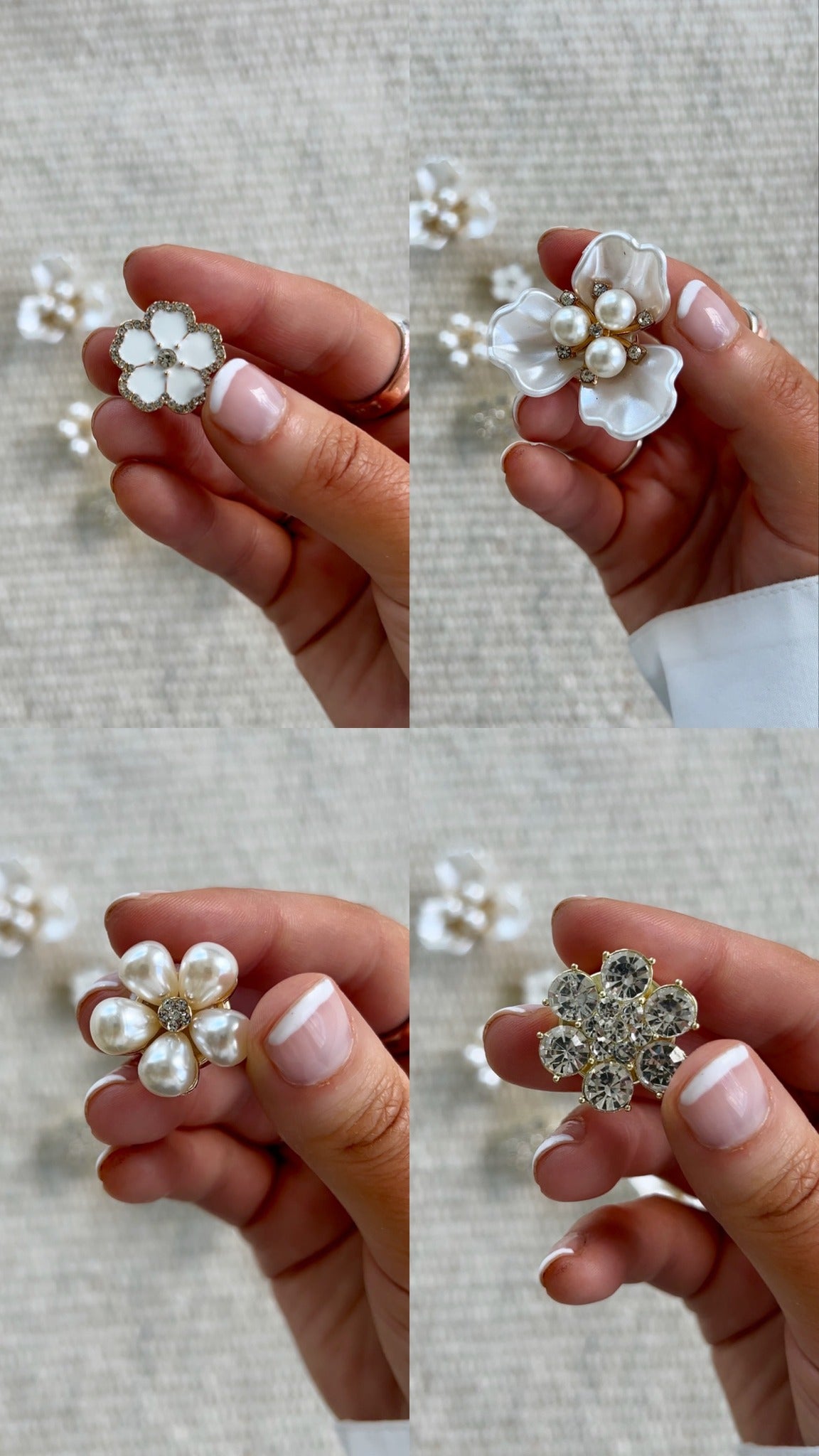 VMPENNY Button Covers - Hydrangea